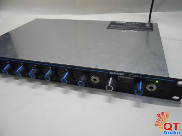 Mixer Shure SCM810 Automatic Microphone