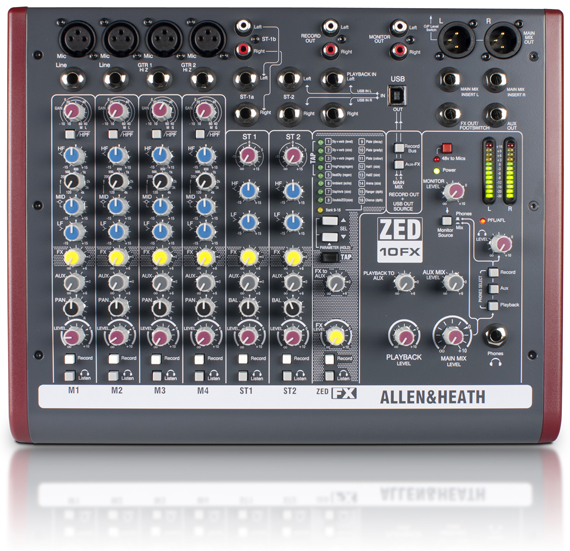 Mixer Allen & Heath ZED10FX