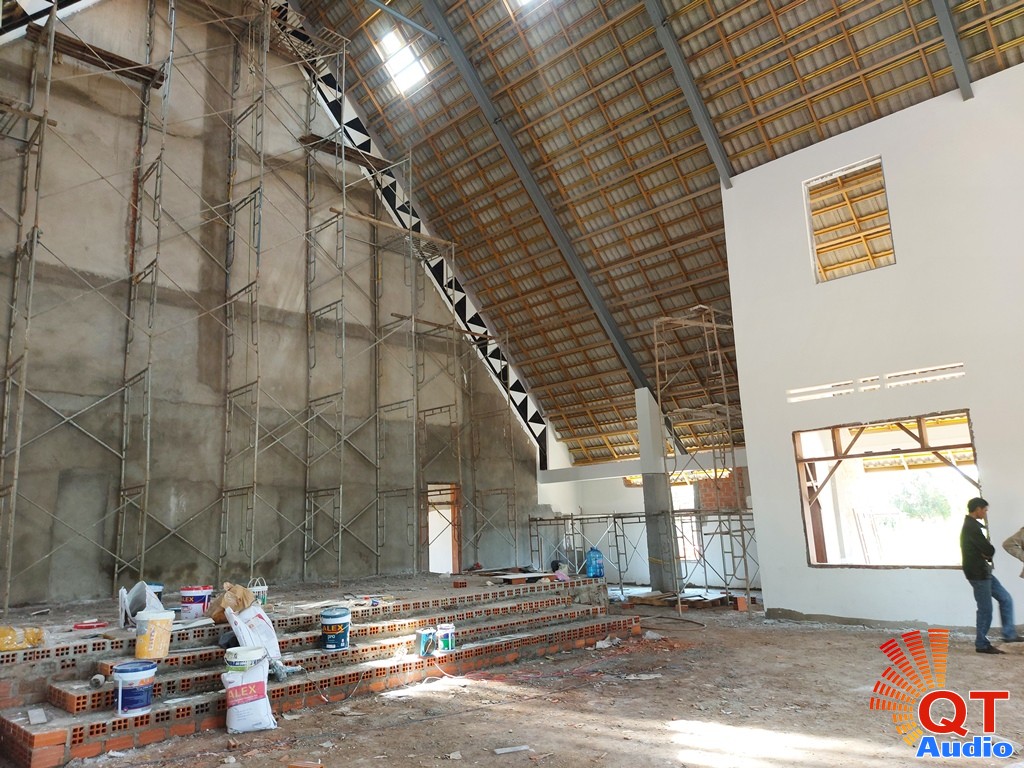 Lắp đặt Âm thanh Nhà Thờ Giáo xứ Groi - Giáo phận Kon Tum