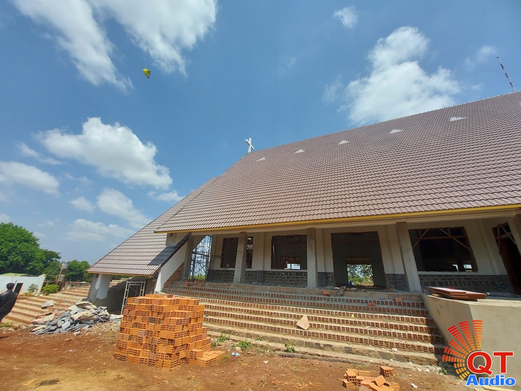 Lắp đặt Âm thanh Nhà Thờ Giáo xứ Groi - Giáo phận Kon Tum