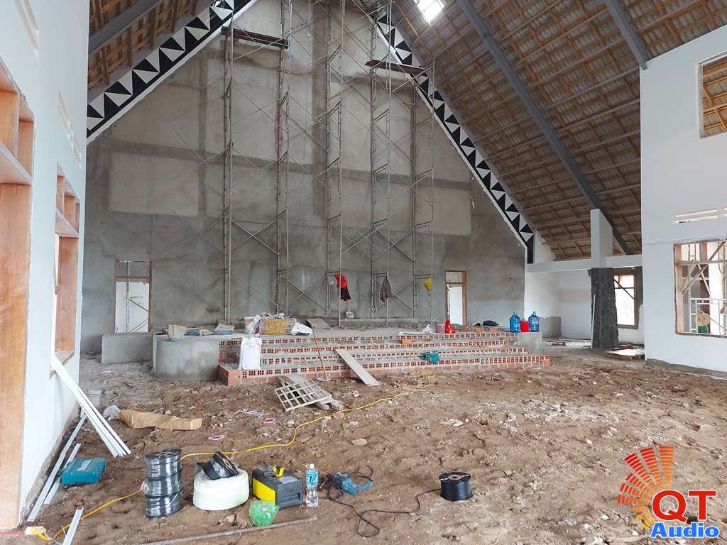 Lắp đặt Âm thanh Nhà Thờ Giáo xứ Groi - Giáo phận Kon Tum