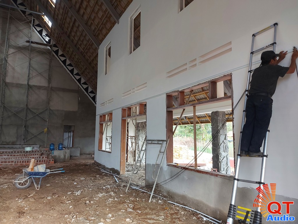 Lắp đặt Âm thanh Nhà Thờ Giáo xứ Groi - Giáo phận Kon Tum